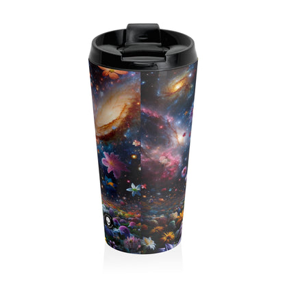 "Floral Constellations" - The Alien Stainless Steel Travel Mug