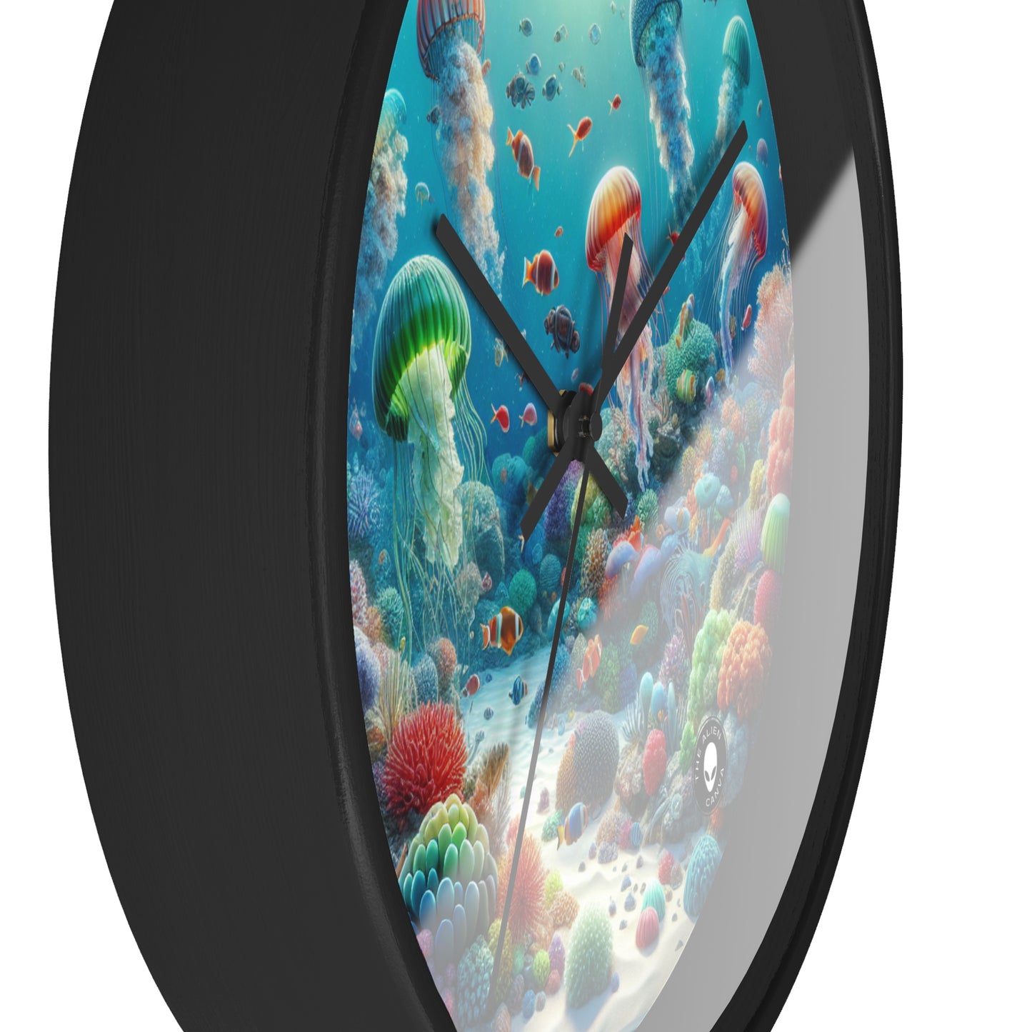 "Jellyfish Fantasy" - The Alien Wall Clock