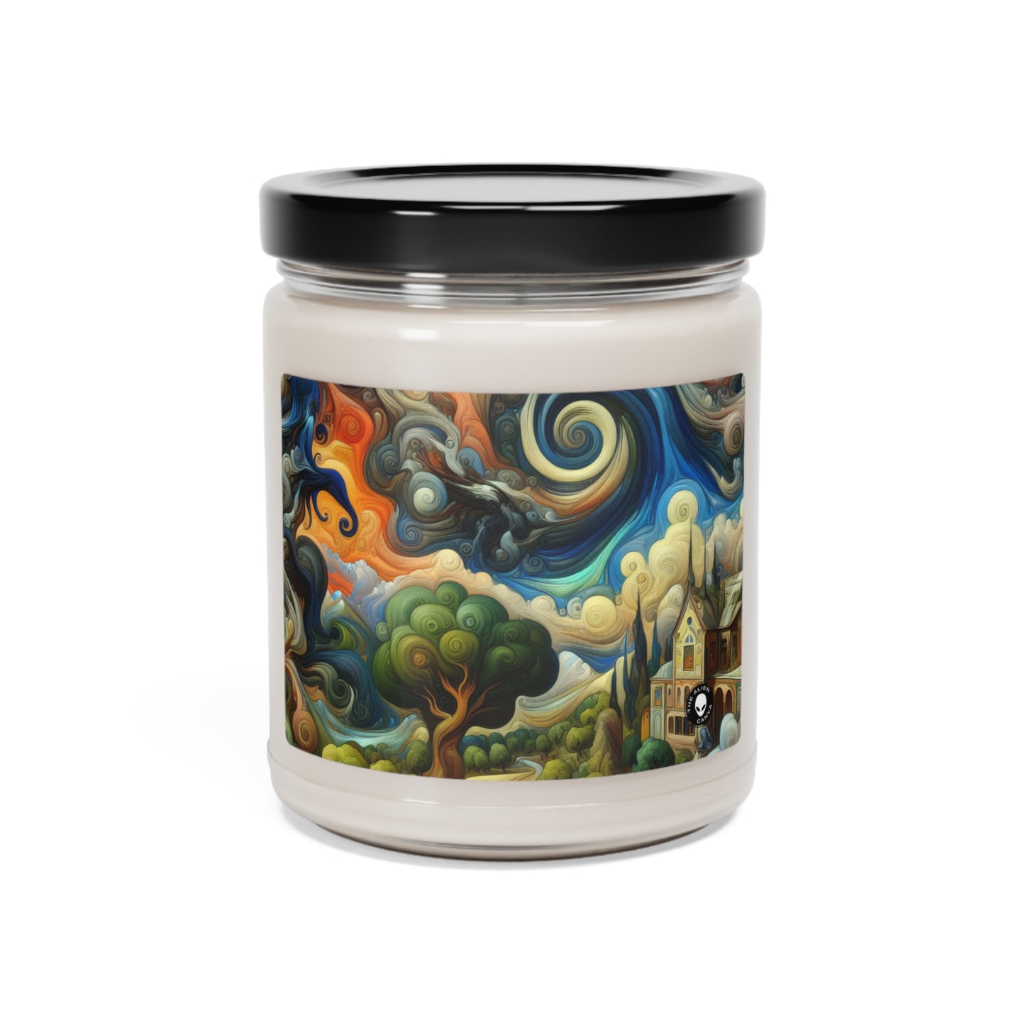 "Fusion of Aesthetics: Exploring Artistic Styles in Harmony" - The Alien Scented Soy Candle 9oz Stules