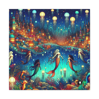 « Glowing Jellyfish City : un monde sous-marin fantaisiste » – The Alien Canva