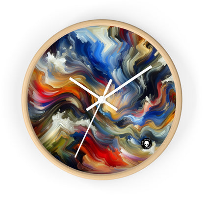 "Cacophony of Conflict" - The Alien Wall Clock Expressionism