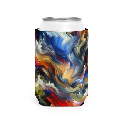 "Cacophony of Conflict" - The Alien Can Cooler Sleeve Expressionism