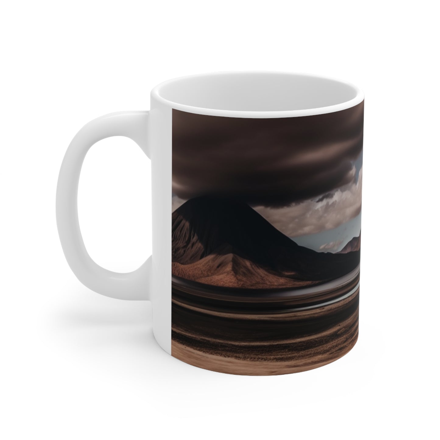 "La colère de Sauron : Une vision du Mordor" - La tasse en céramique Alien 11oz