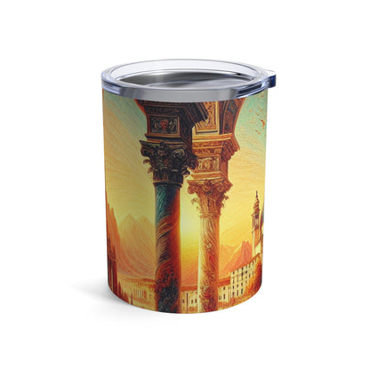 Venetian Dreams: A Fantastical Twist on the Famous Canals - The Alien Tumbler 10oz Venetian School