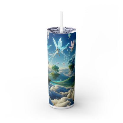 "Enchanted Sky Realms": vaso estrecho con pajita de 20 oz de Alien Maars®