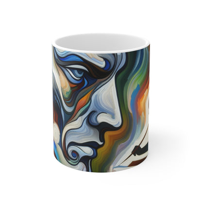 "Stirrings of the Soul" - The Alien Ceramic Mug 11oz Expressionism