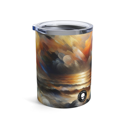 "Metamorphosis in the Enchanted Forest" - The Alien Tumbler 10oz Symbolism