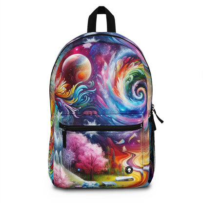 "Chronicles of Change: A Timeless Tapestry" - The Alien Backpack