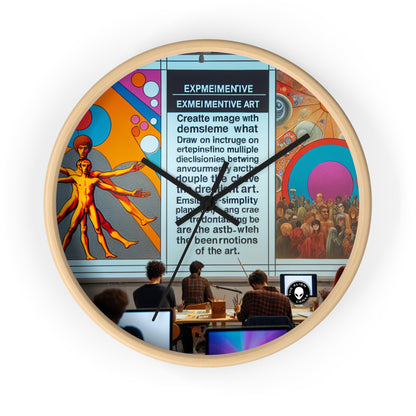 "Objets trouvés en mouvement : une expérience Fluxus" - L'horloge murale extraterrestre Fluxus