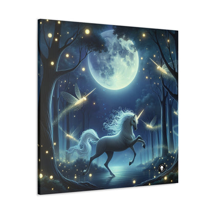 "Enchanted Moonlit Forest" - The Alien Canva