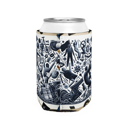 "Power Struggle: A Celebration of Resistance" - The Alien Can Cooler Sleeve Transgressive Art