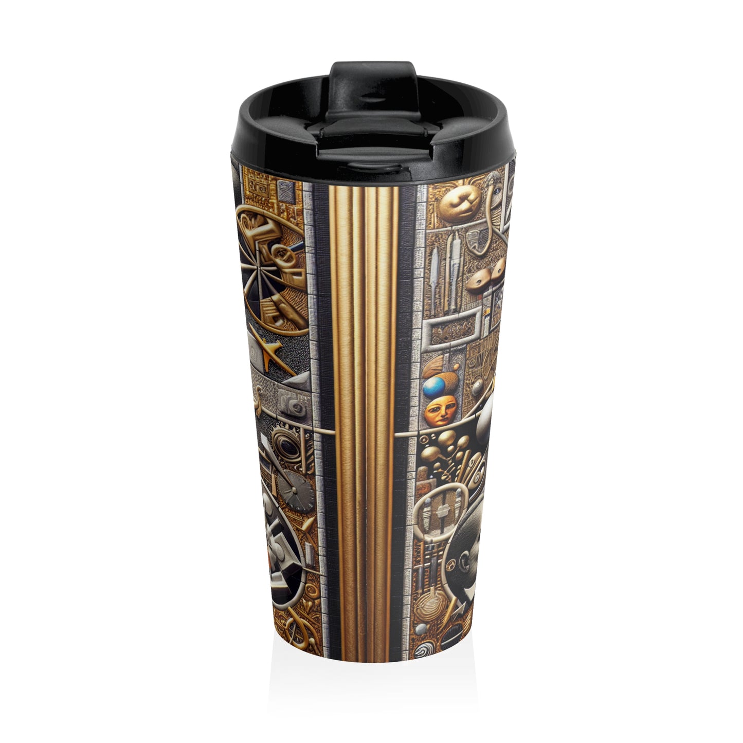 "Transgressive Art: Defying Norms and Expectations" - The Alien Stainless Steel Travel Mug Transgressive Art Style