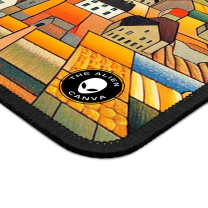 "Primal Paradise: Una vibrante celebración en la jungla" - The Alien Gaming Mouse Pad Primitivismo