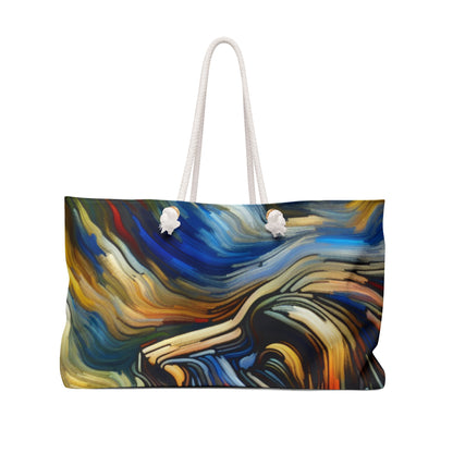 Title: "Tempestuous Waters" - The Alien Weekender Bag Expressionism