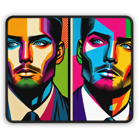 "Retrato de Celebridades Pop Art" - The Alien Gaming Mouse Pad Estilo Pop Art