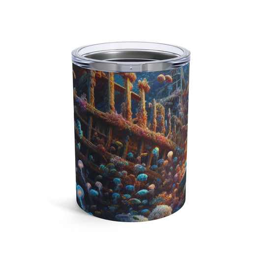 "Enigmatic Underwater World" - The Alien Tumbler 10oz