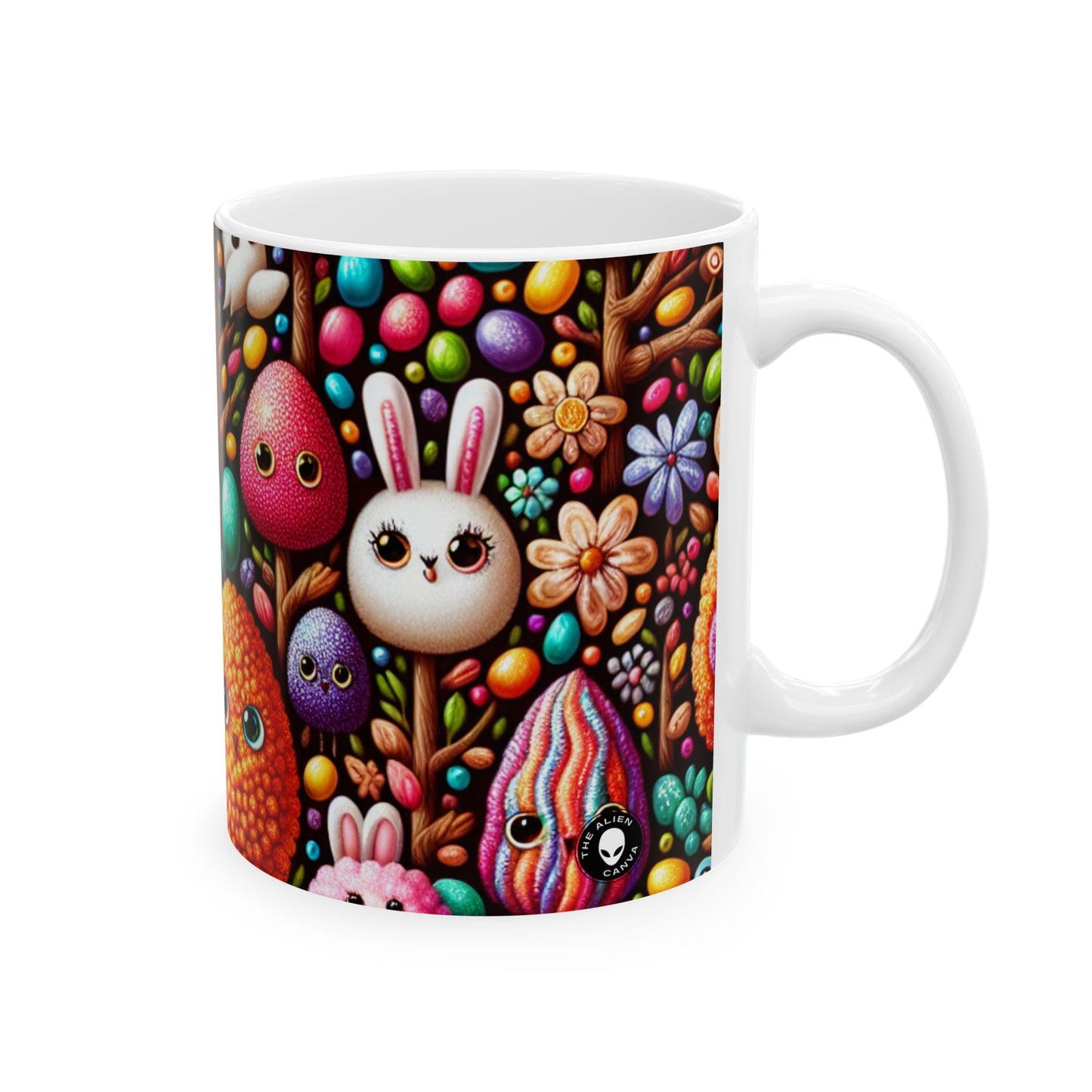 "Jellybean Forest Fantasy" - The Alien Ceramic Mug 11oz