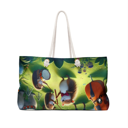 "Melodious Menagerie: Musical Animals in the Enchanted Forest" - The Alien Weekender Bag