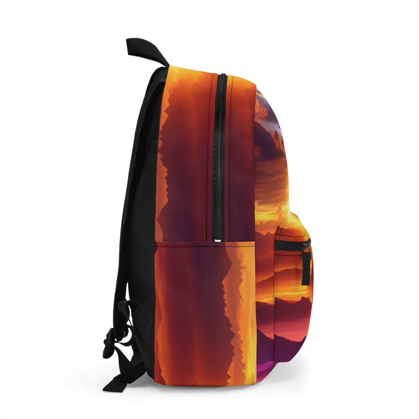 "Dawning Peaks: A Mountain Sunrise" - The Alien Backpack