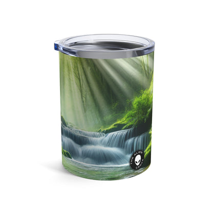 "Oasis de cascada encantadora": vaso Alien de 10 oz