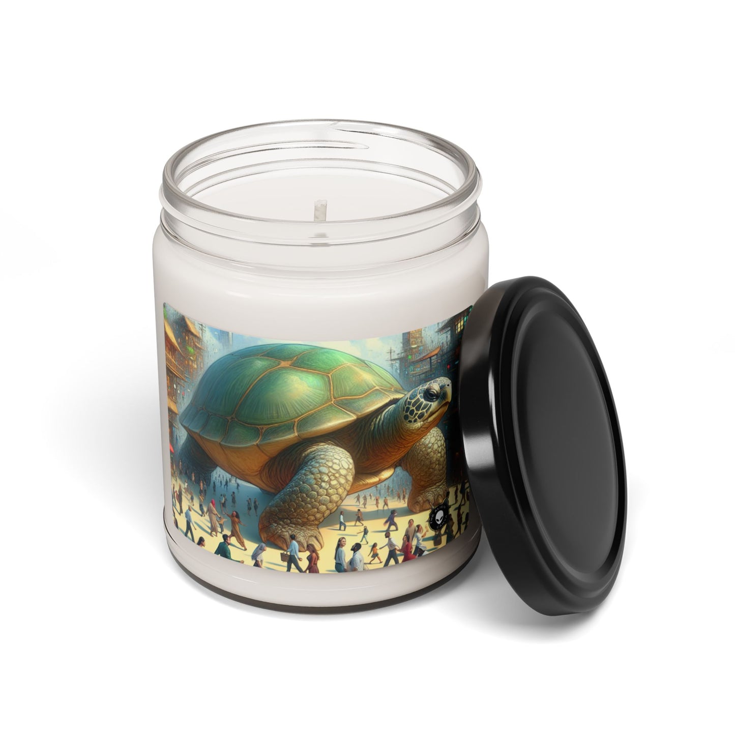 "Marvelous Turtle in the City" - The Alien Scented Soy Candle 9oz