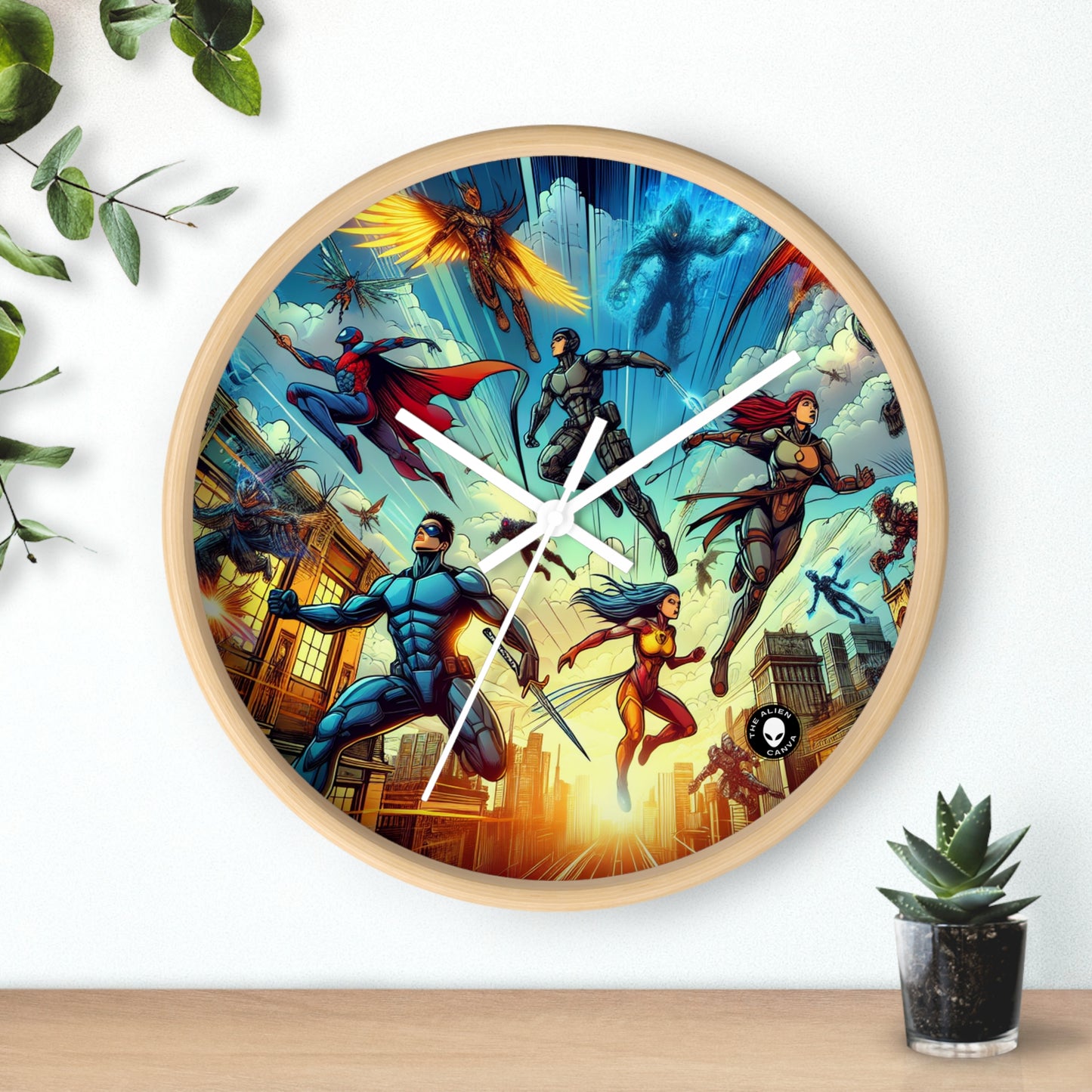 "Misión maravillosa: ¡Salvar el mundo!" - El reloj de pared alienígena