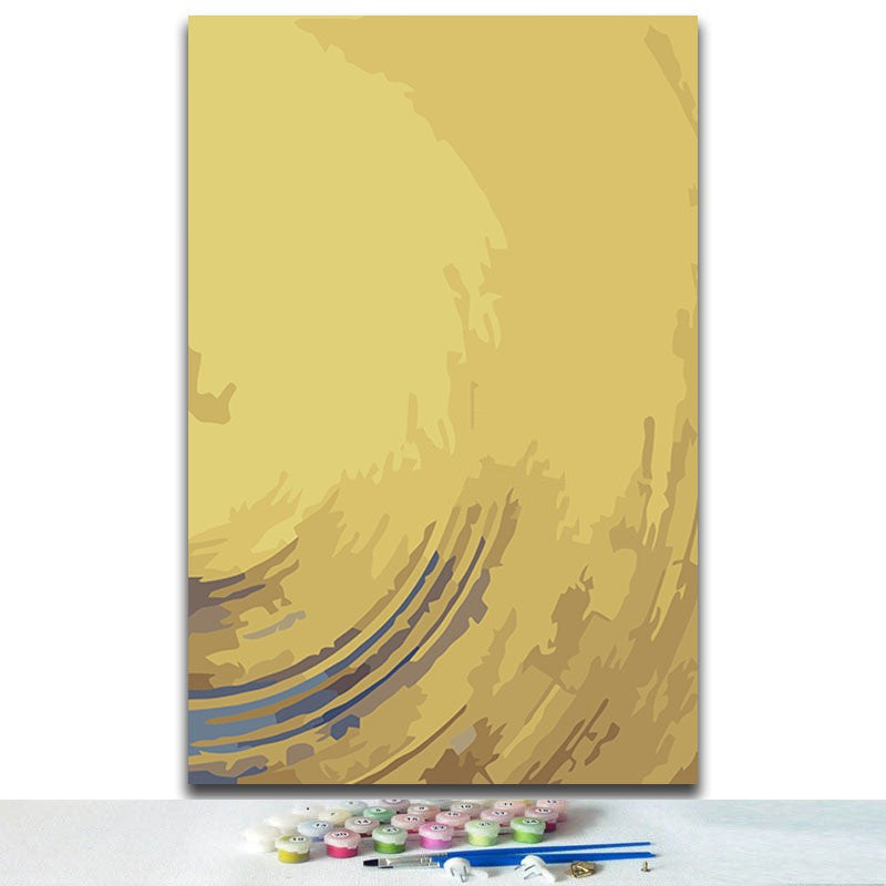 diy Coloring Painting By Numbers Abstract Modern Simple Scen