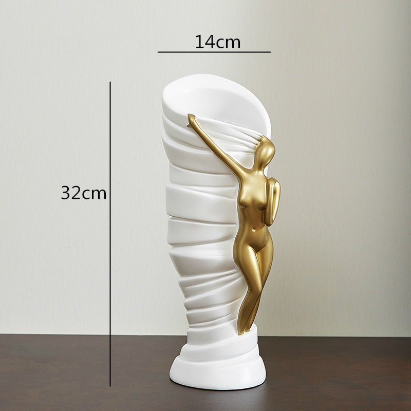 Nordic Light Luxury Art Vase Decoration Creative Simplicity