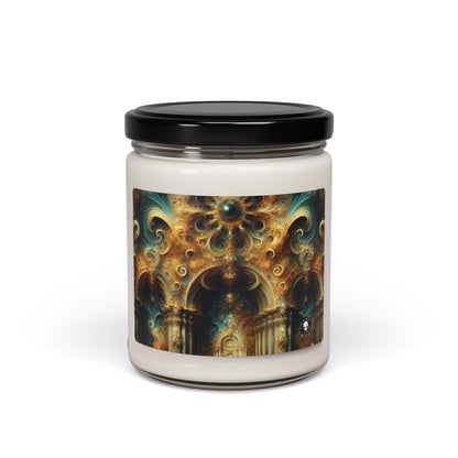 "Festin opulent : un banquet baroque" - Bougie de soja parfumée Alien 9oz Baroque