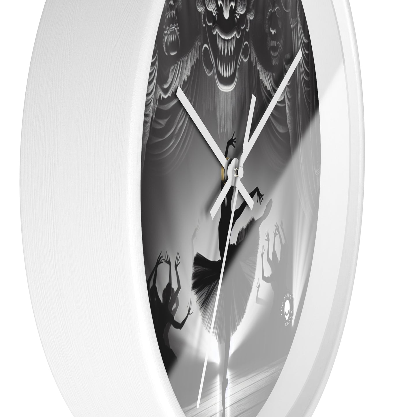 "Dance in the Spotlight". - The Alien Wall Clock