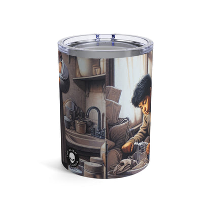 "Déracinés : un portrait du déplacement" - The Alien Tumbler 10oz Social Realism