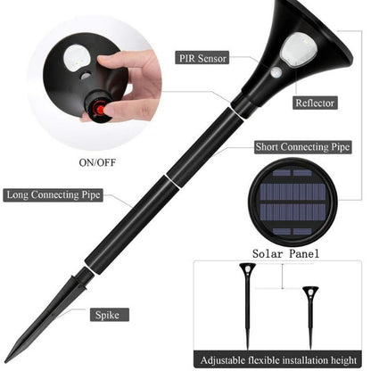 Solar Induction Ground Plug Light