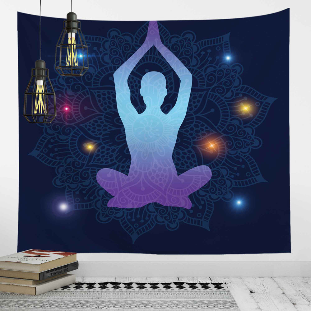 Nordic Background Cloth Background Wall Digital Printing Tapestry Yoga Meditation Home Decoration Tapestry