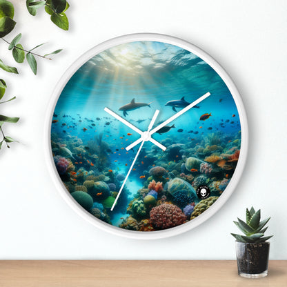 "Underwater Symphony" - The Alien Wall Clock