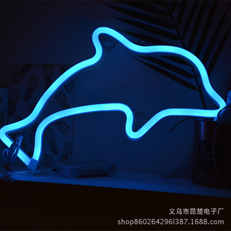 AliExpress LED néons chambre décoration lune néons USB batterie double usage modélisation lumières