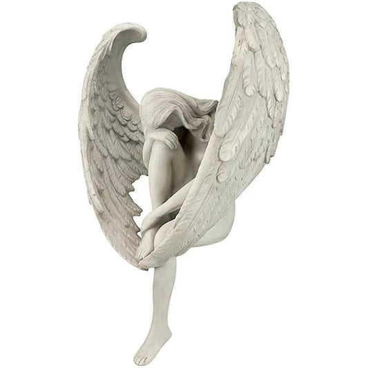 Statue d'ange de rédemption, Sculpture créative, décoration, Figurines de souvenir et de rédemption, décoration de jardin religieux pour la maison