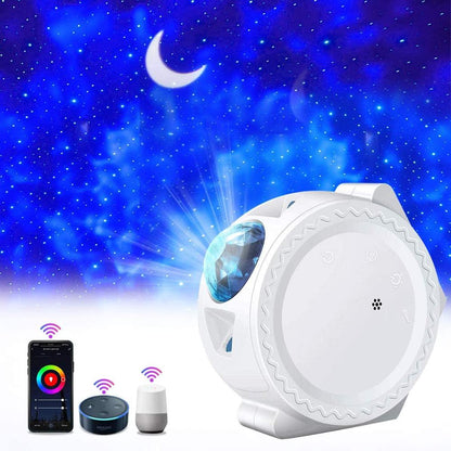 Luz para dormir Dormitorio Mesita de noche Luz Cielo estrellado LED Moo