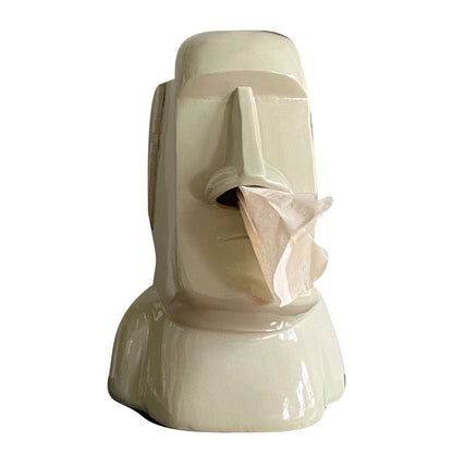 Stone Statue Tissue Box Korean Retro Funny Paper Box