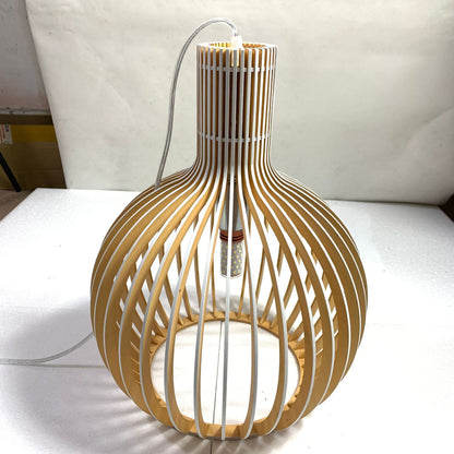 Nordic Birdcage Chandelier Solid Wood Chandelier Retro Birdcage Simple Homestay Bar Counter Bedroom Coffee Shop Chandelier