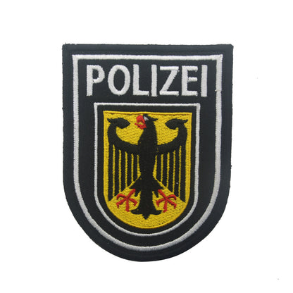 German Embroidery Morale Seal German Eagle Cloth Velcro Patch