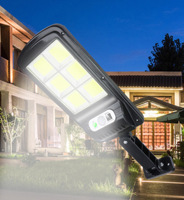 Luz solar de jardín al aire libre Super brillante Inducción del cuerpo humano Nuevo hogar rural Iluminación interior y exterior Luz de calle LED impermeable