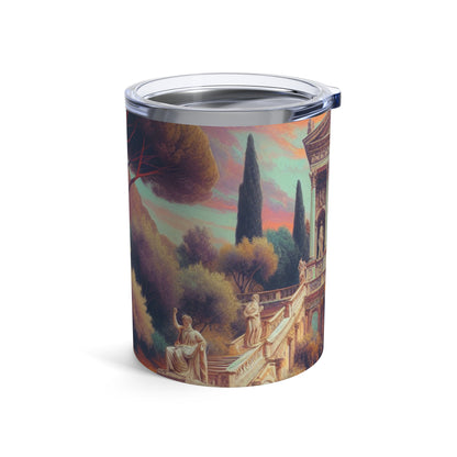 "Modern Roman: Neoclassical Portrait of Elegance" - The Alien Tumbler 10oz Neoclassicism