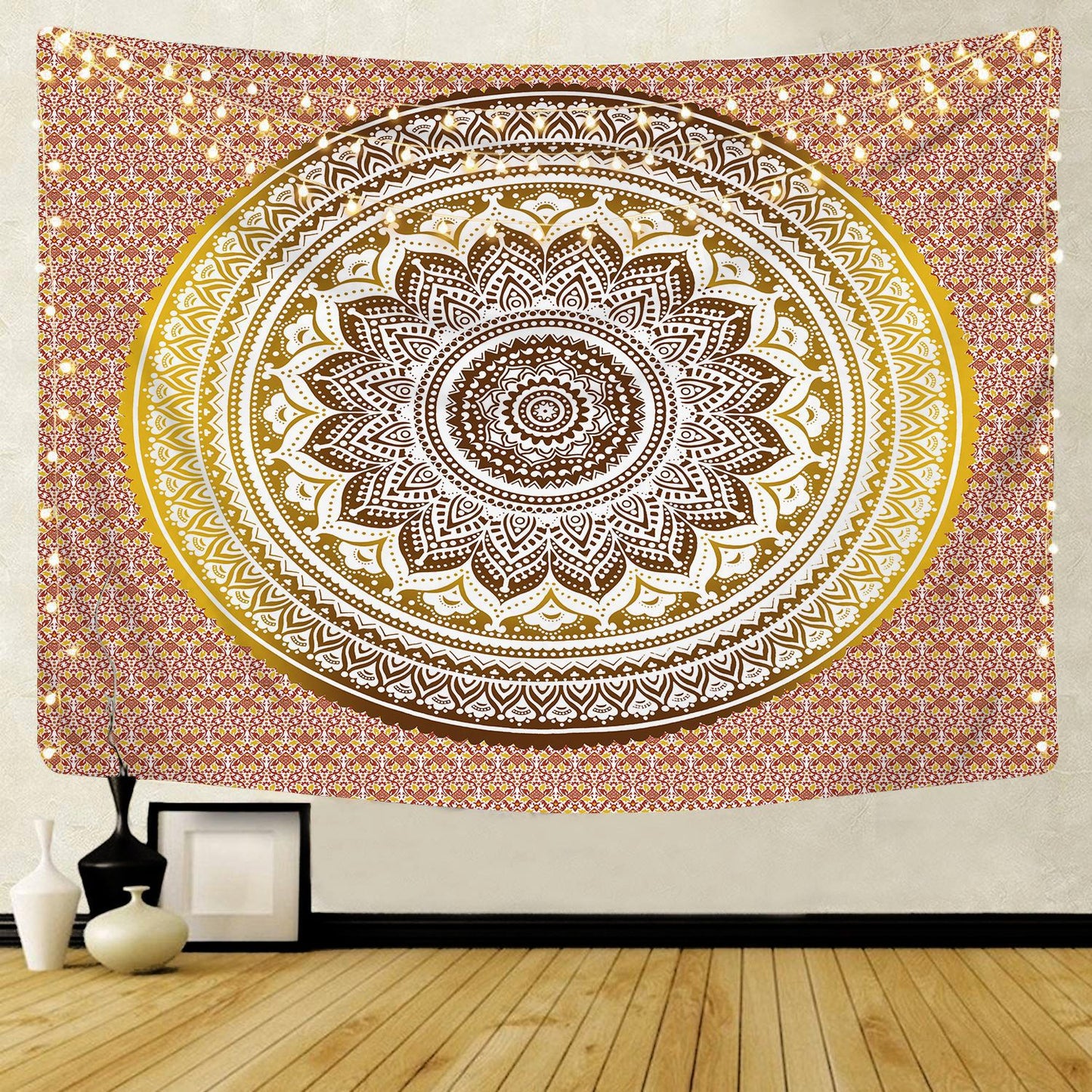 Tapiz Mandala Serie Impreso Tapiz Para El Hogar Montaje En Pared