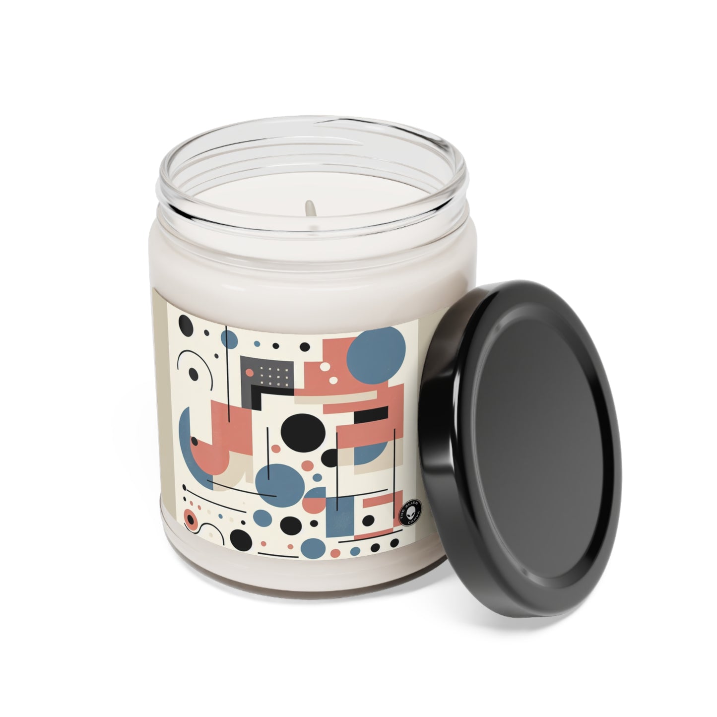 "Equilibrium: Exploring Balance Through Minimalist Art" - The Alien Scented Soy Candle 9oz Minimalism