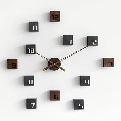 Living Room Clock Hanging Wall Decoration Background Wall