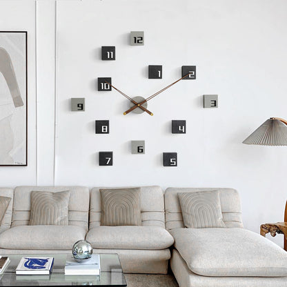 Living Room Clock Hanging Wall Decoration Background Wall