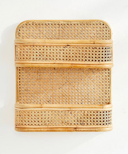 Handmade Rattan Furniture Newspaper Storage Rack Children'S Photography Decoration Rattan Korean Style