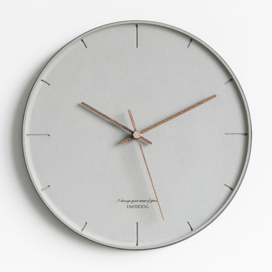 Reloj europeo minimalista moderno para sala de estar, arte con personalidad creativa, reloj silencioso nórdico