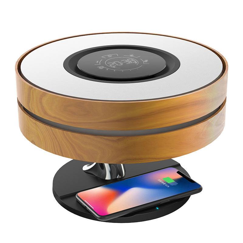 Wireless Charging Smart Bluetooth Speaker Night Light Bedroom Bedside Decoration