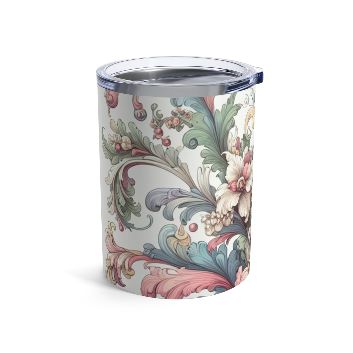 "Enchanted Elegance: A Rococo Garden Soirée" - The Alien Tumbler 10oz Rococo